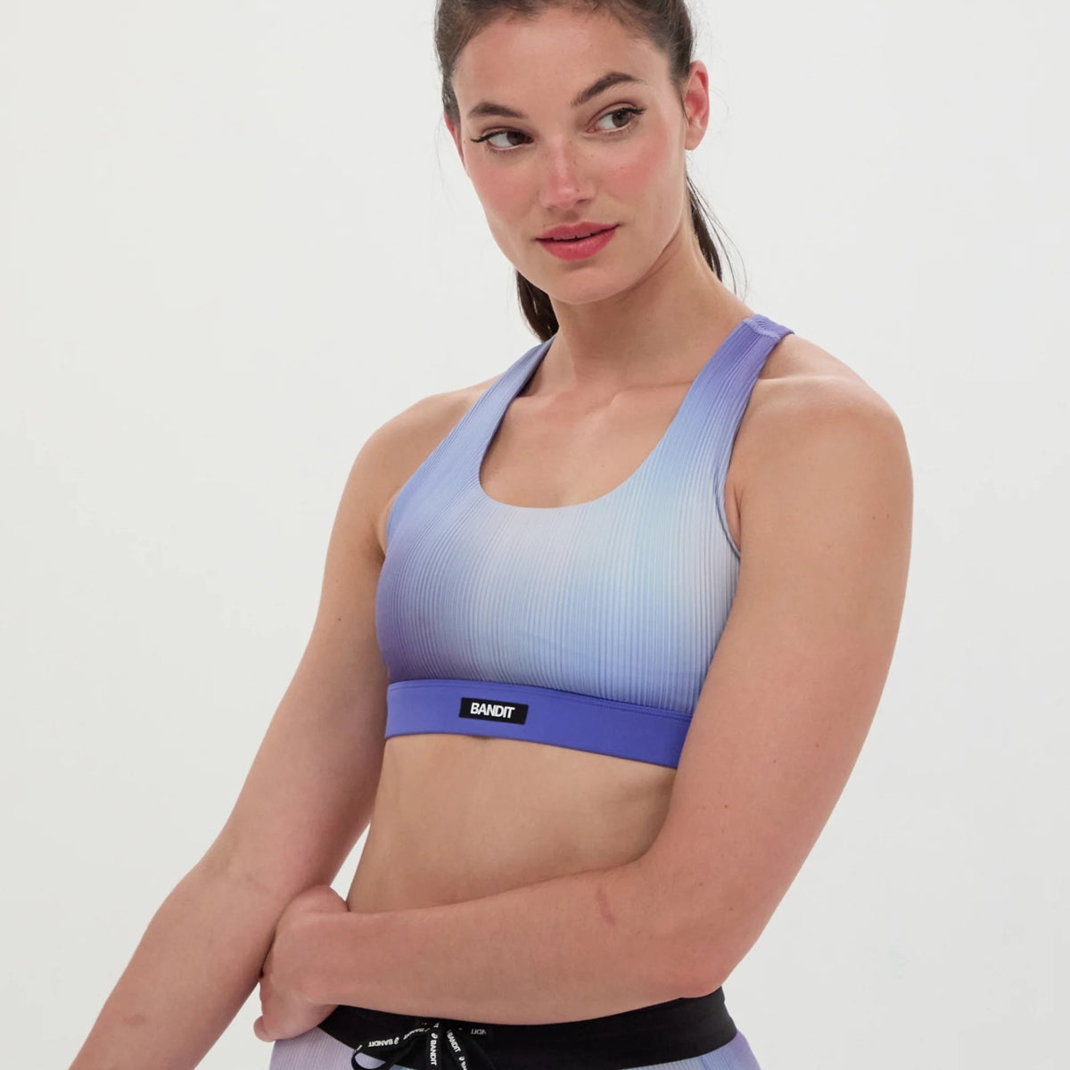 Bandit Running ‐ Cadence Scoop Neck Run Bra DEEP PERI BLUE【WTSBP001SM25SD】