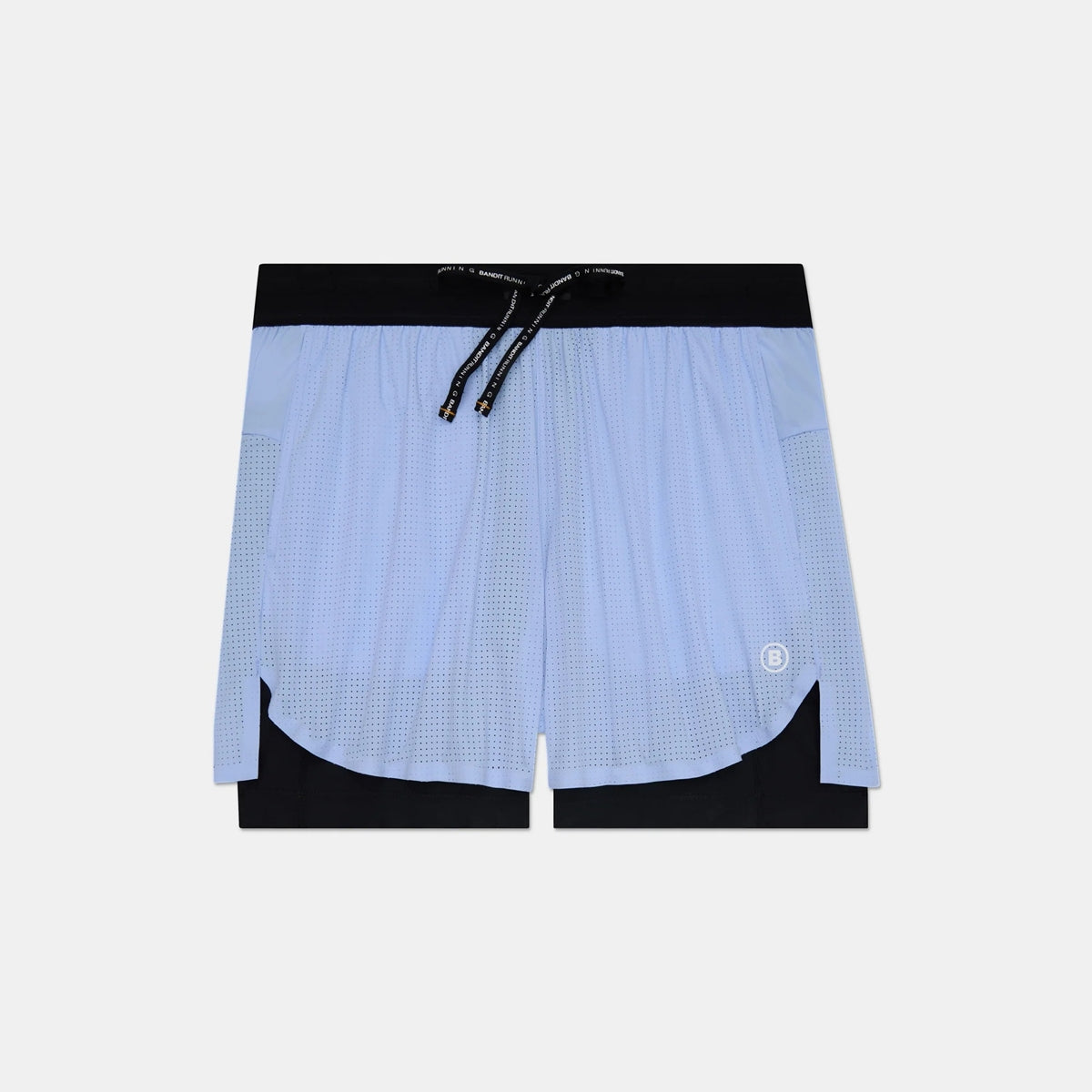 Bandit Running - Men's Vento 2-In-1 Run Short BREEZE BLUE【MBSHP005SM25BE】