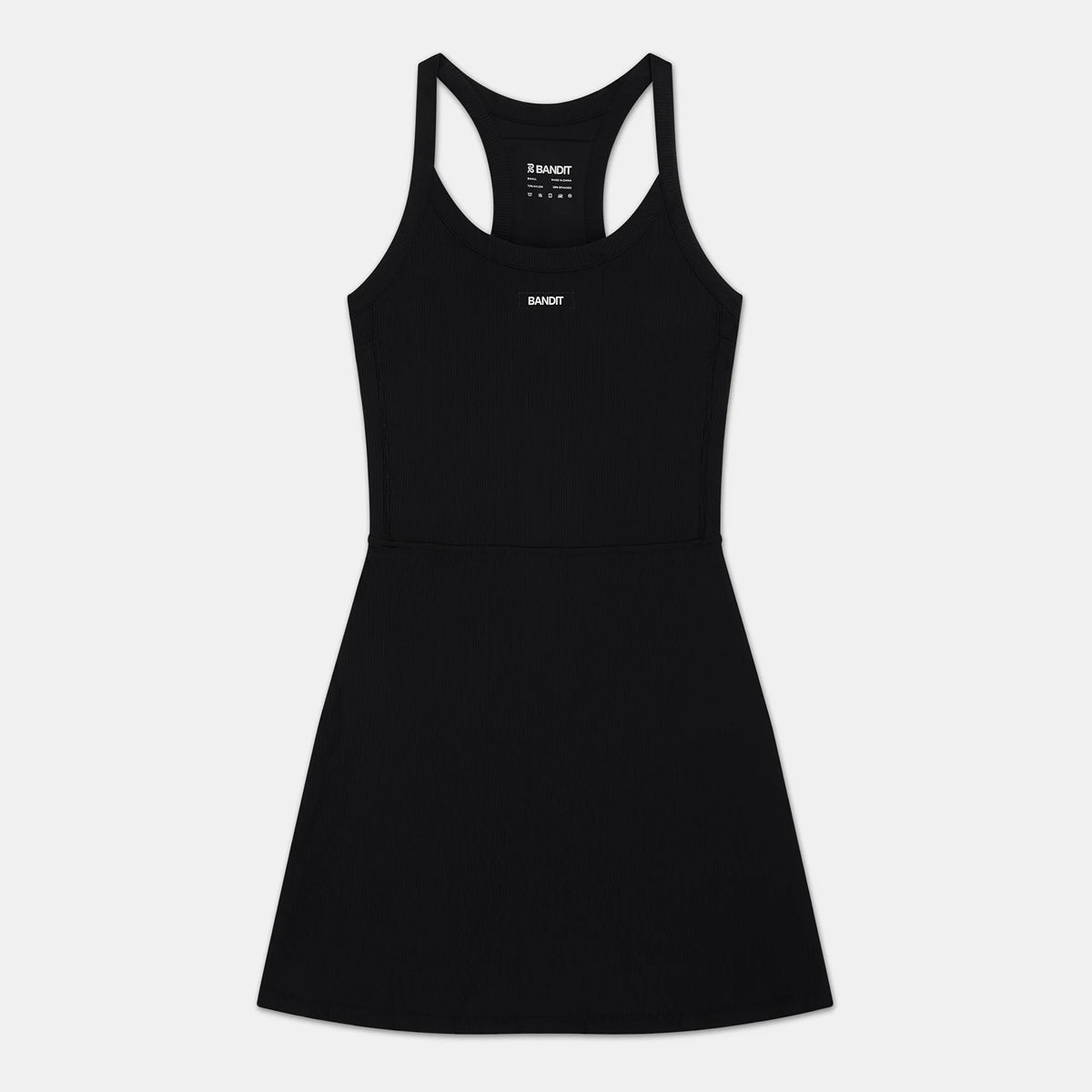 Bandit Running ‐ Cadence Scoop Neck Run Dress BLACK【WBDRP004SM25BB】
