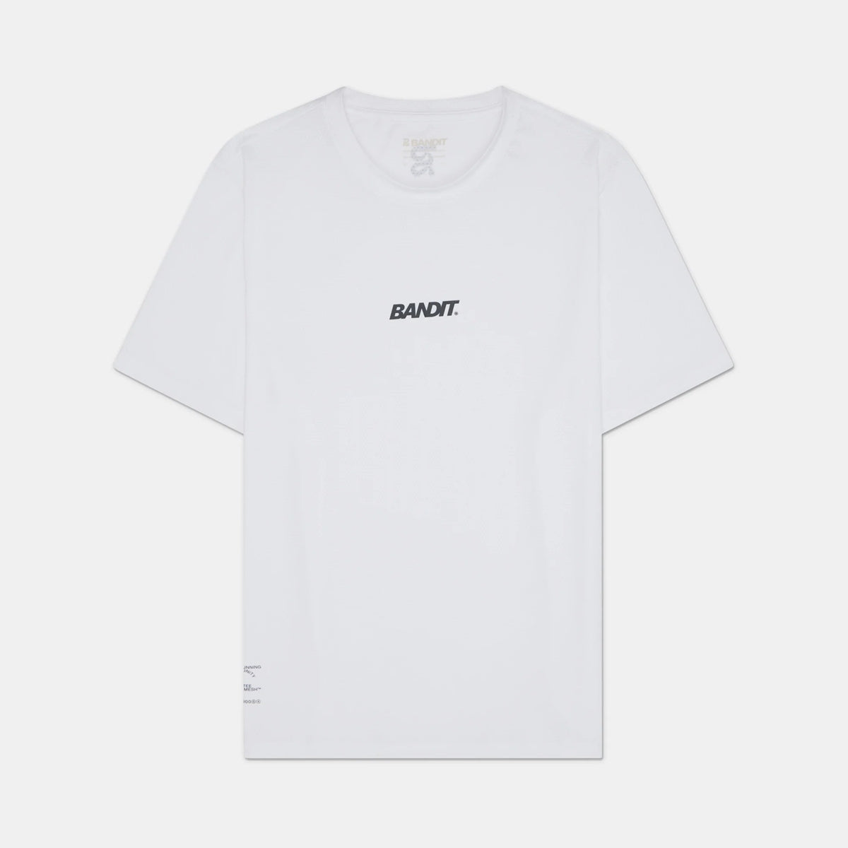Bandit Running - Men's Micromesh Run Tee WHITE【MTPTP002SM25WW】