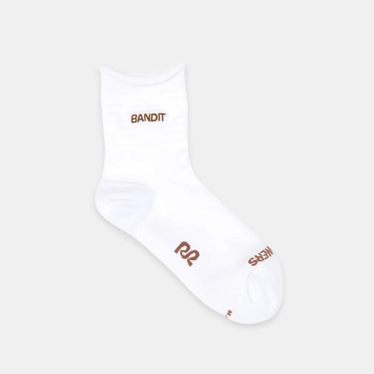 Bandit Running - Grid Knit Socks - 2Pack WHITE/BAKED CLAY【UALRP003SM25WBK】