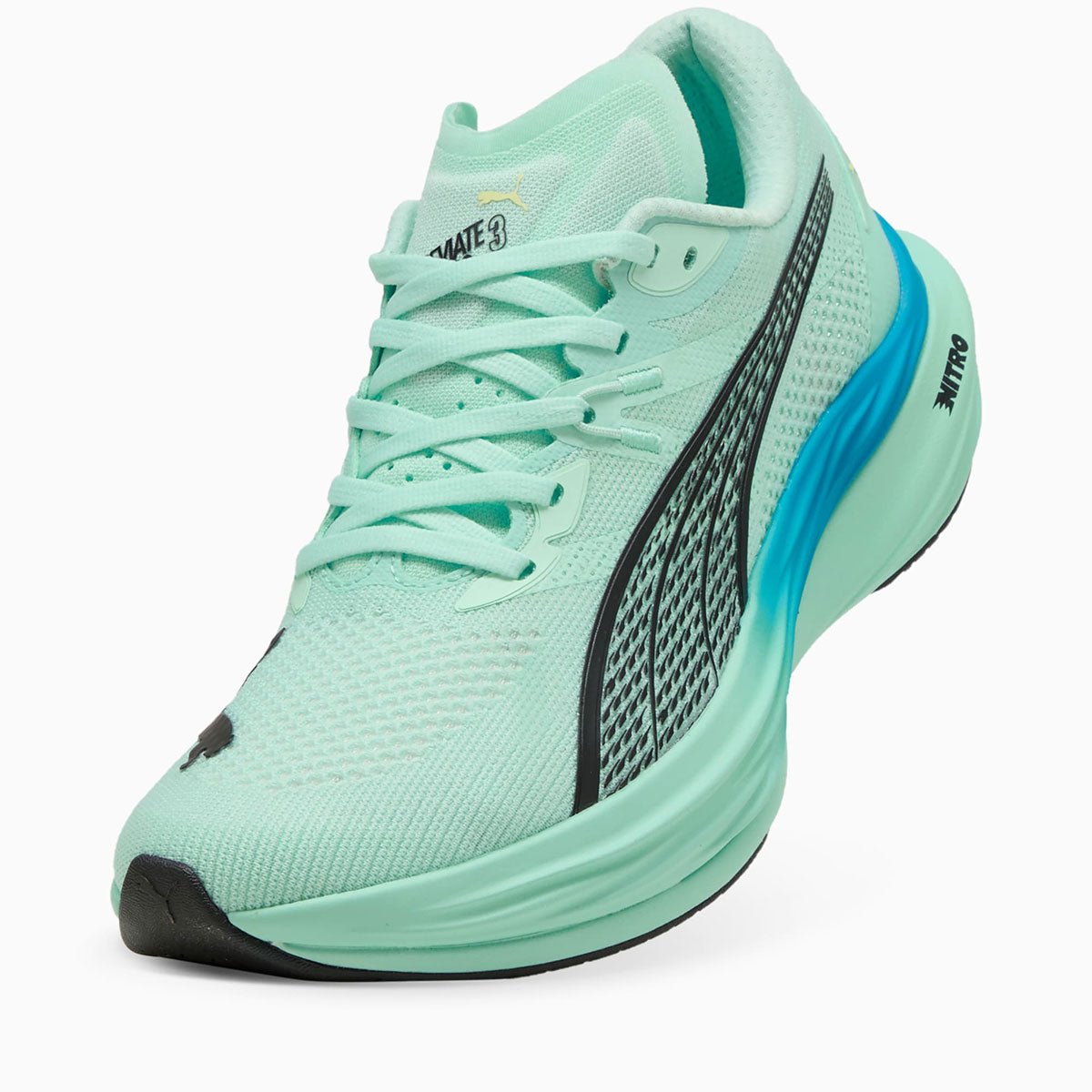PUMA - Deviate Nitro 3 MENS MINT MELT/SPEED BLUE 【309707-22】
