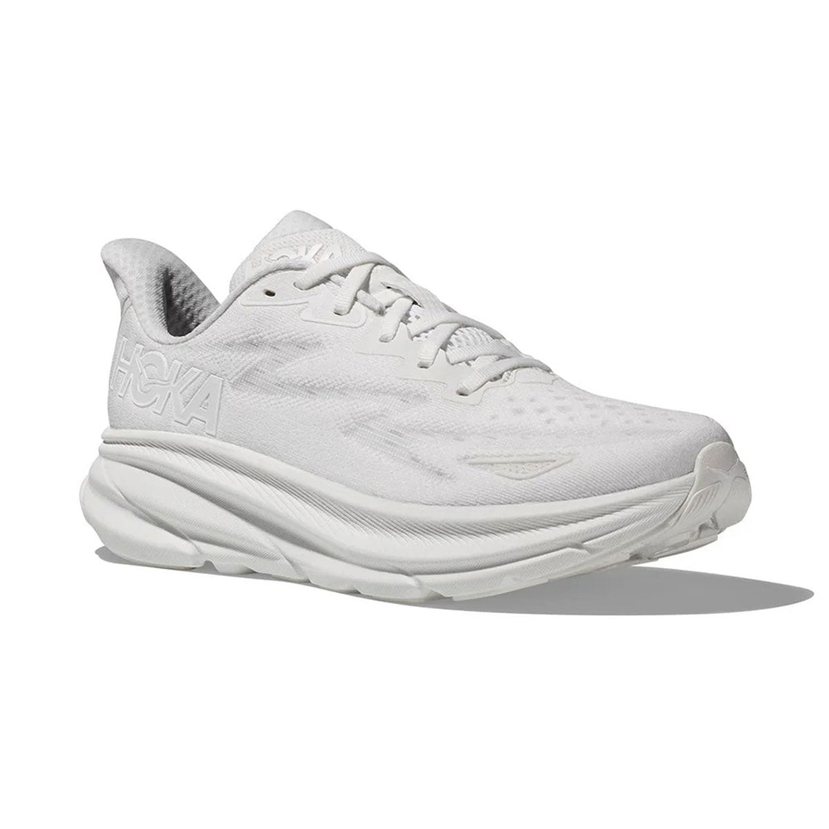 HOKA W CLIFTON 9-WHITE / WHITE【WOMEN'S】