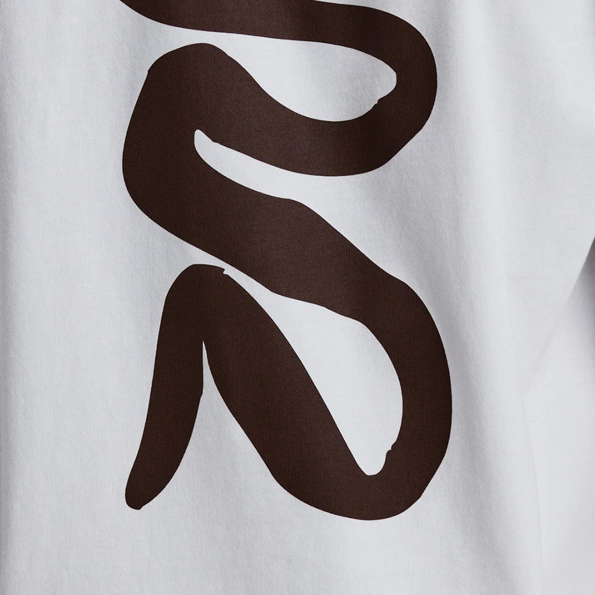 UTTSL002SP26WW Bandit Unisex Cotton Tee - Painted Current / WHITE