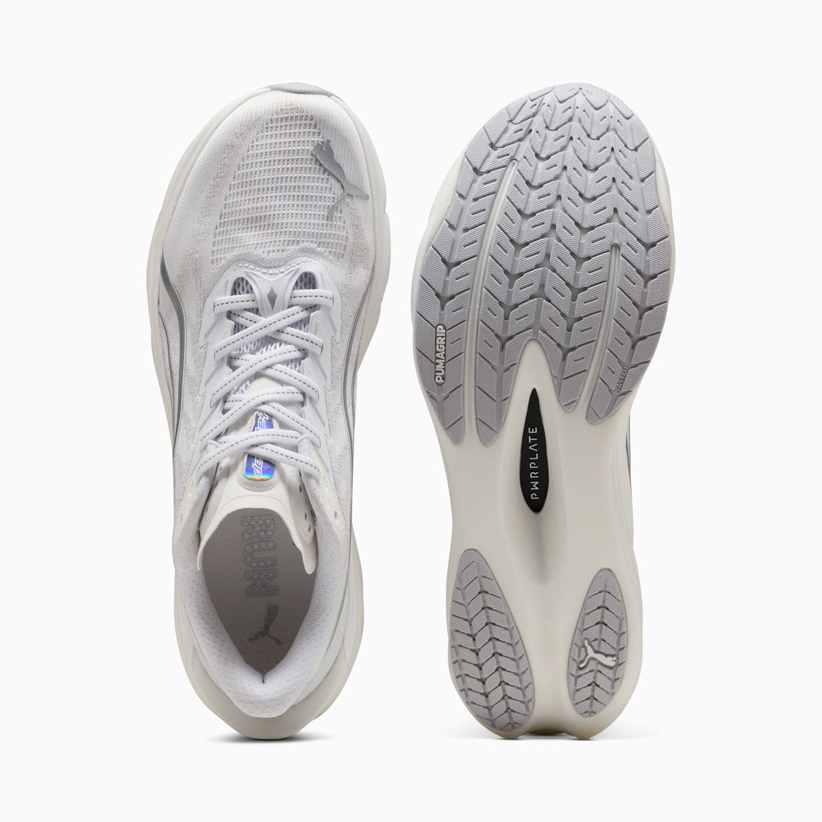 PUMA - WMNS Deviate Pure NITRO Running Shoes PUMA White/Feather Gray 【312123-02】