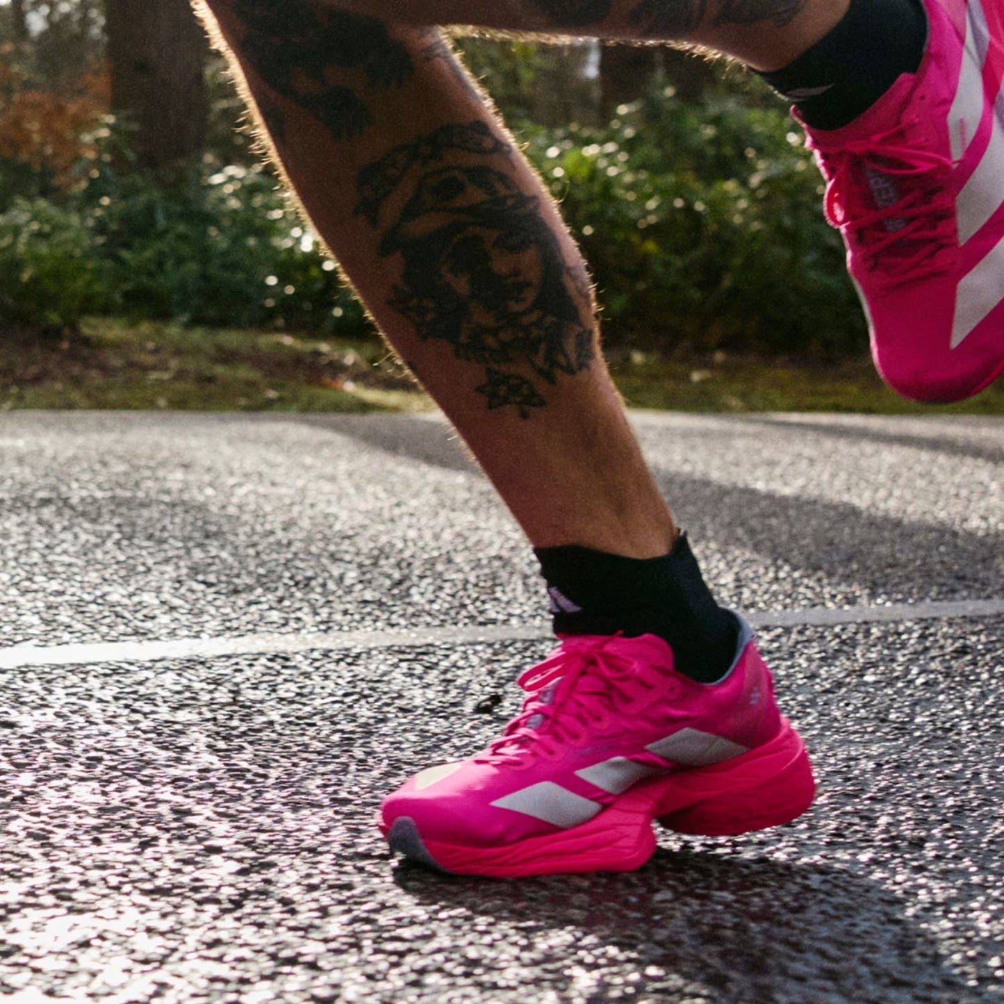 adidas - ADIZERO ADIOS PRO 4 M Shock Pink/Zero Metalic/Aurora Plum【JR1269】