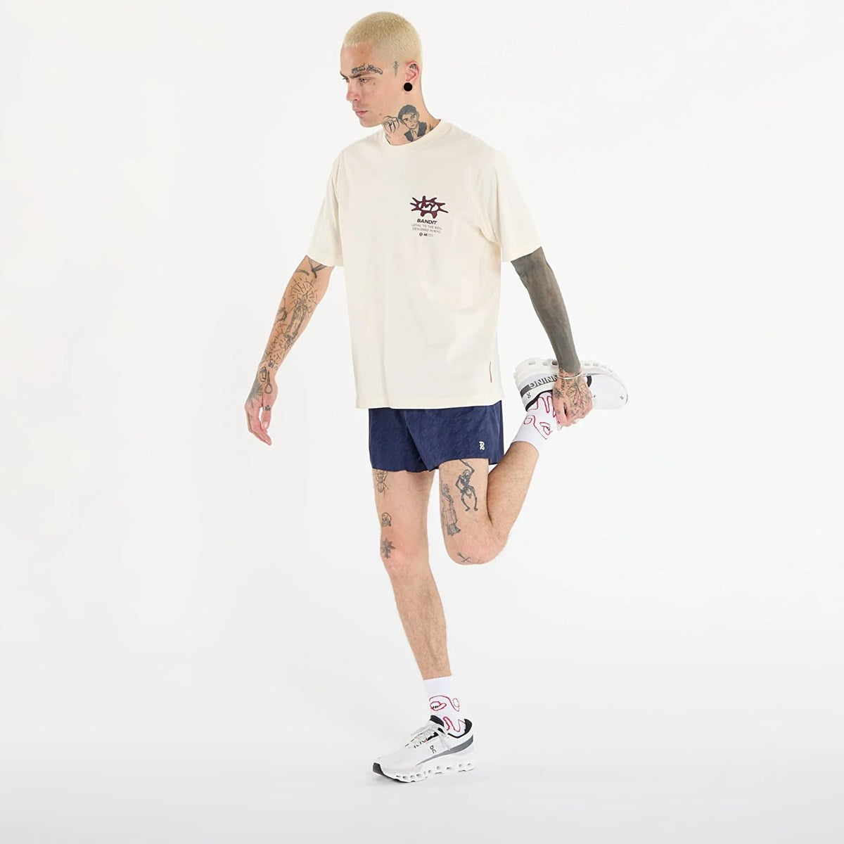 Bandit Running - "Loyal to the Soil" Cotton Tee 【UTTSL001FL25CR】