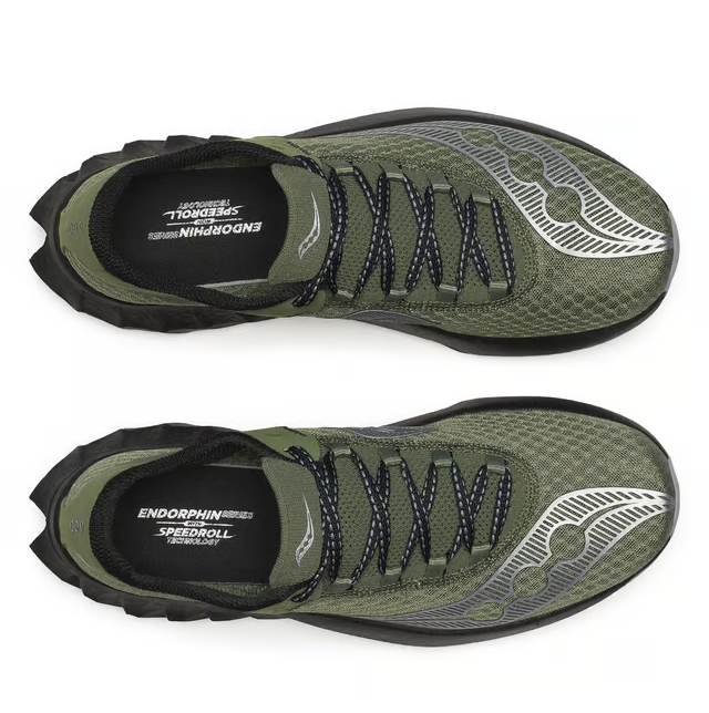 S20939-45 SAUCONY ENDORPHIN PRO 4 OLIVINE/BLACK