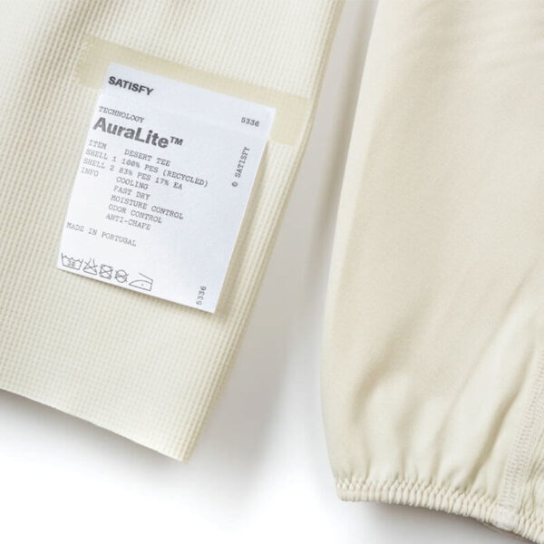 5336-MW-SA SATISFY AuraLite Desert Tee Mineral Off-White