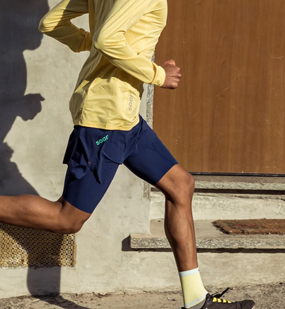 SS6M SOAR Men's Dual Run Shorts Black