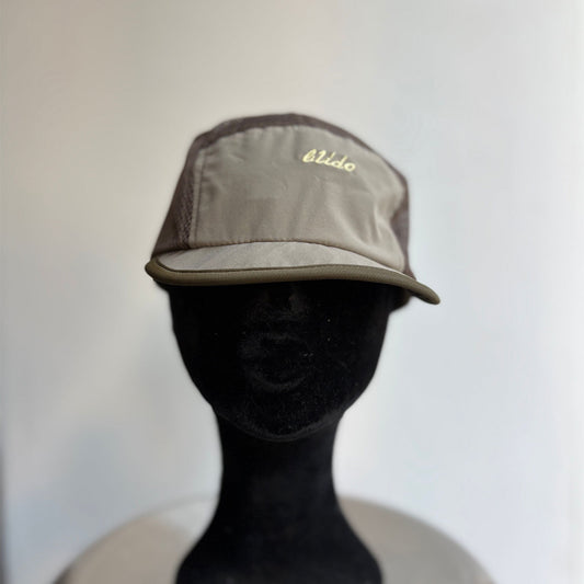 BUDO - short brim Aero cap OLIVE【b25ca115.1】
