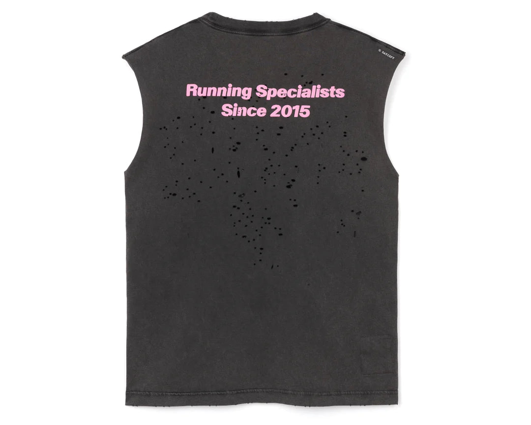 11005-AB-SRS SATISFY MothTech Muscle Tee Aged Black