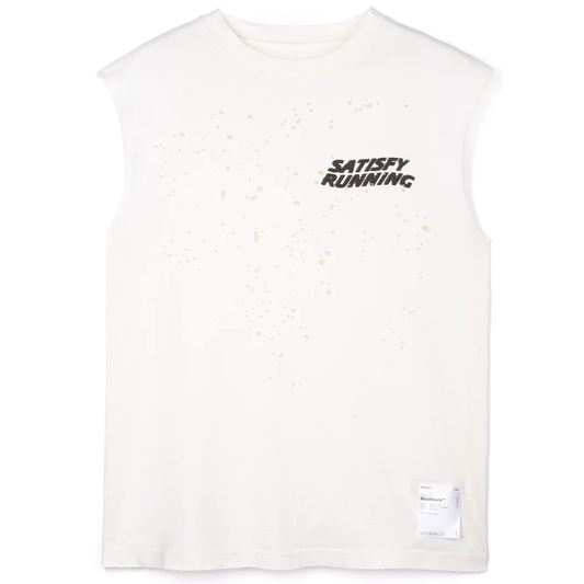 11005-OW-WA Satisfy MothTech Muscle Tee Off-White