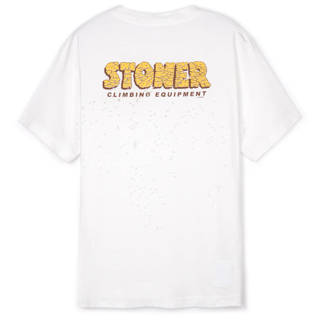 11006-OW-STONER Satisfy MothTech T-Shirt Off-White