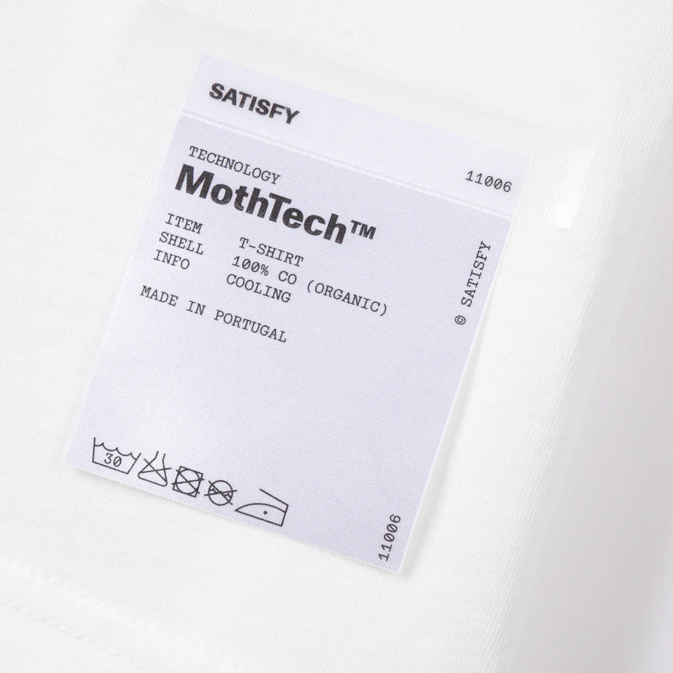 11006-OW-STONER Satisfy MothTech T-Shirt Off-White