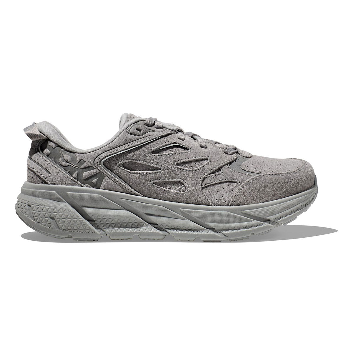 HOKA U CLIFTON L SUEDE-LIMESTONE / LIMESTONE