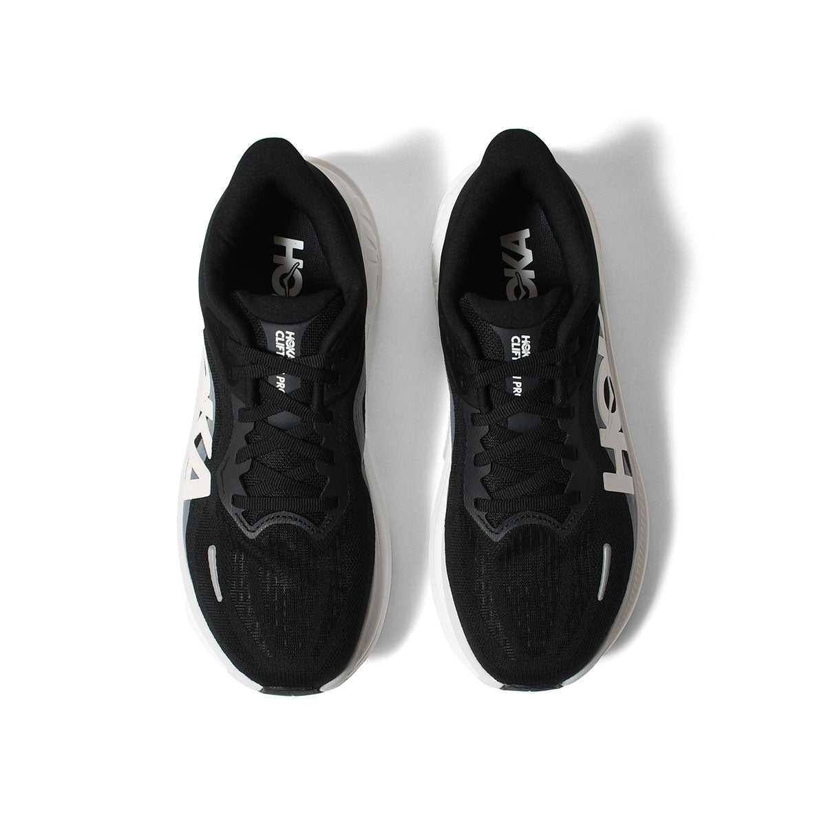 HOKA - W CLIFTON PRO BLACK / COSMICGREY【1176530-BKCS】
