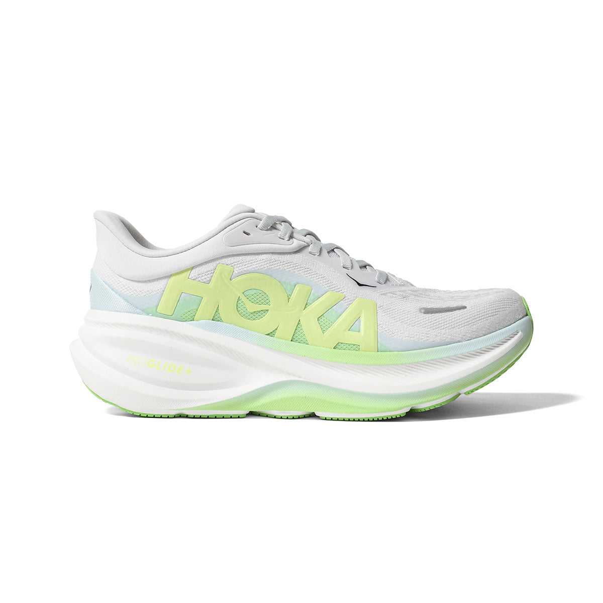 HOKA - W CLIFTON PRO COSMIC GREY /NEON YUZU【1176530-CNNY】