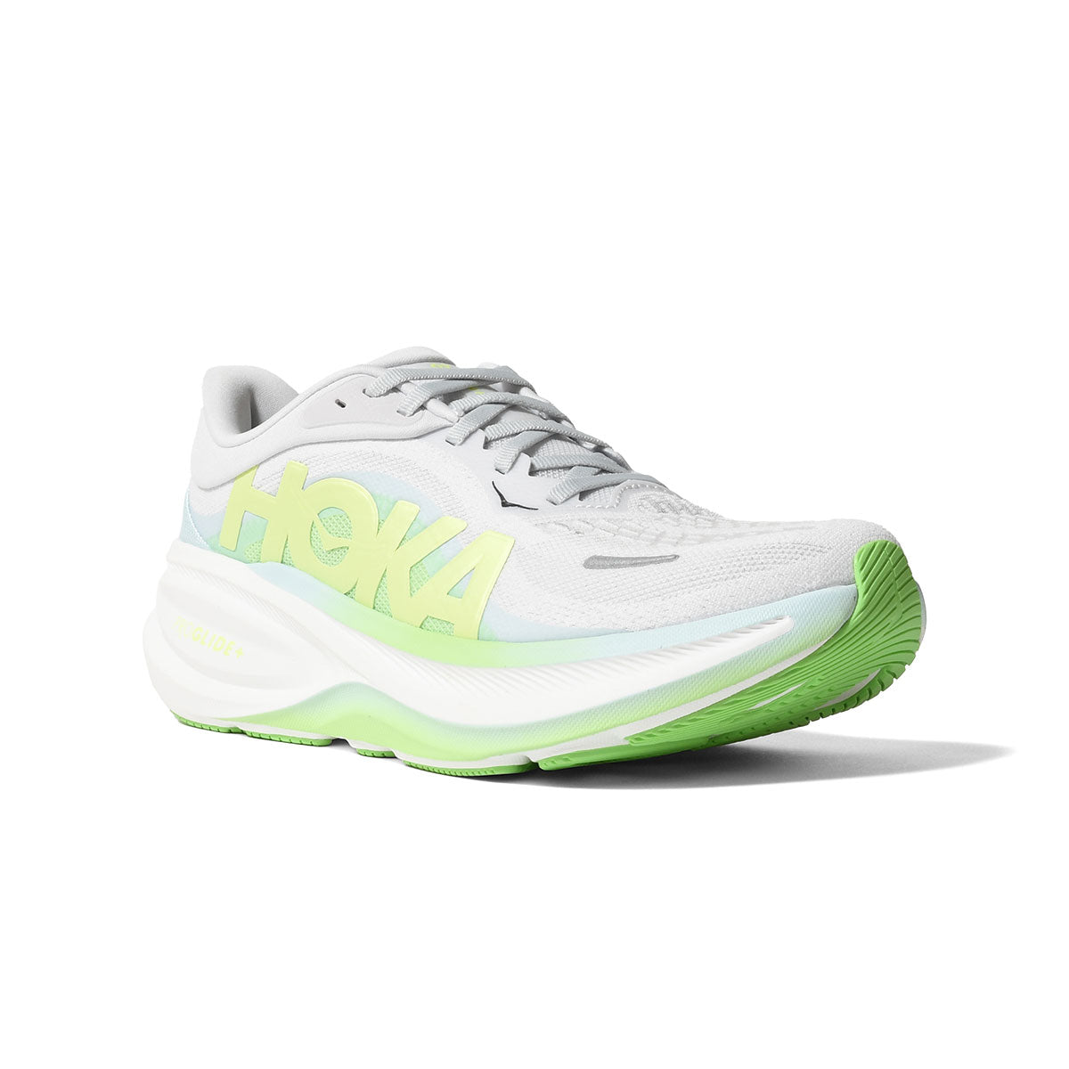 HOKA - W CLIFTON PRO COSMIC GREY /NEON YUZU【1176530-CNNY】