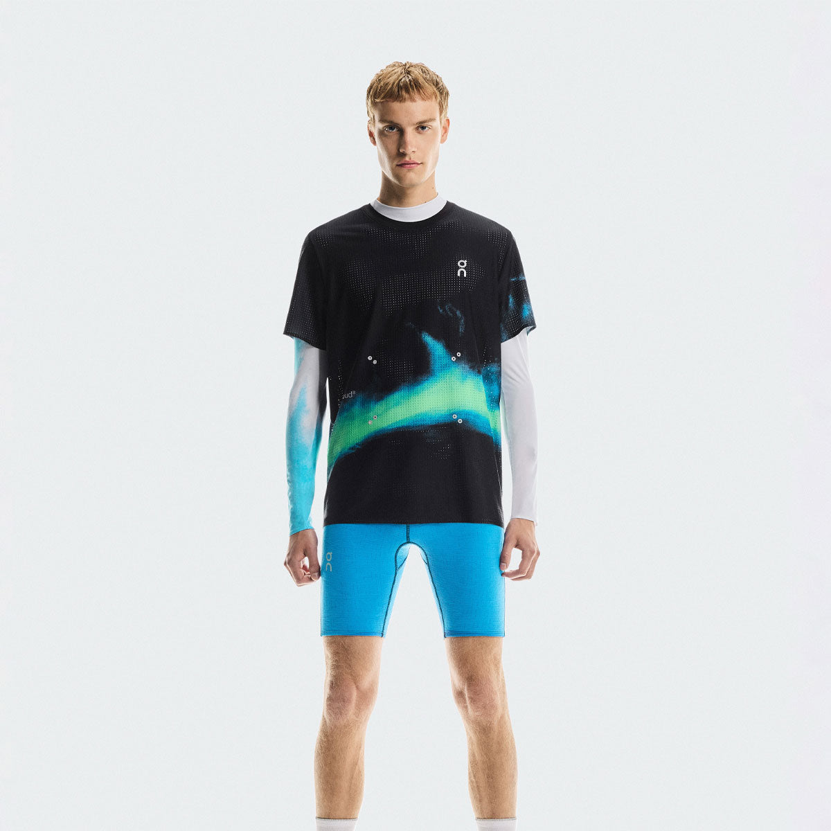 On - Pace Mesh-T M Black | Horizon 【1MF10033398】