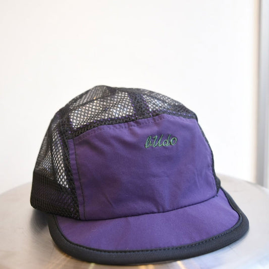 BUDO - short brim Aero cap PURPLE 【b25ca115.2】