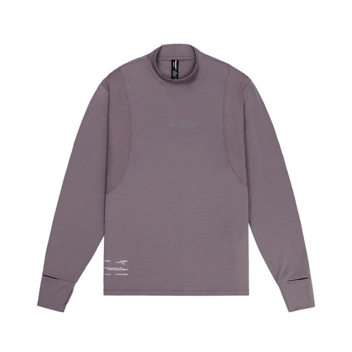 BANDIT - MENS AuraGrid Mockneck Long Sleeve Haze 【MTCWP009WI25HZ】