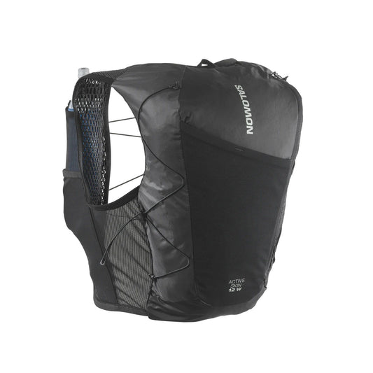 SALOMON - ACTIVE SKIN 12 SET BLACK/METAL 【LC2177400】