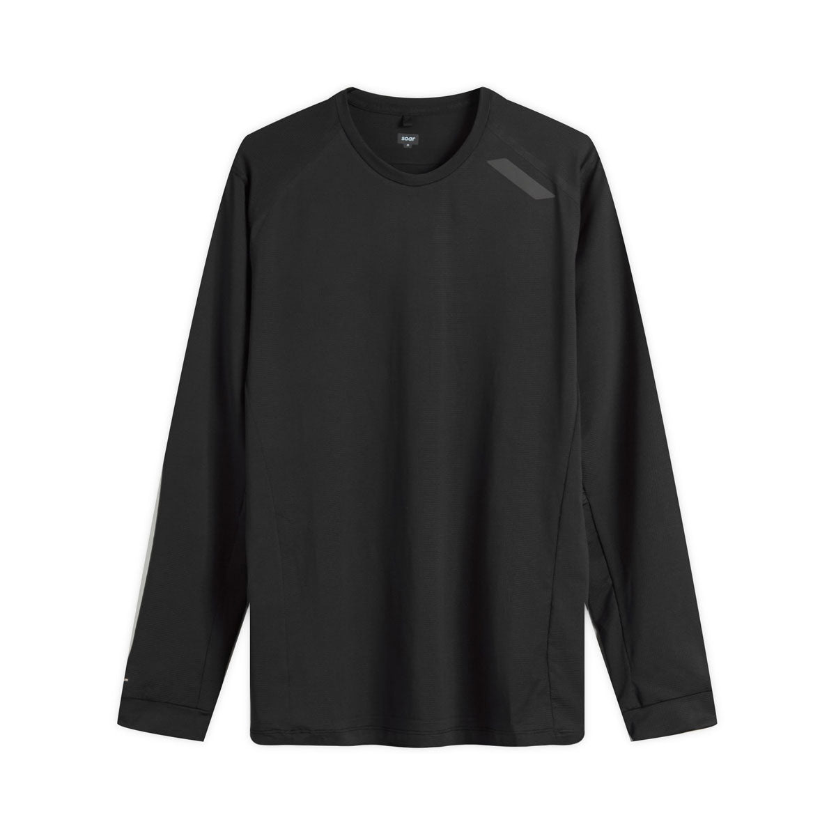 SOAR - Men’s LS Tech T Black 【AW25-SLS4M-BLK】