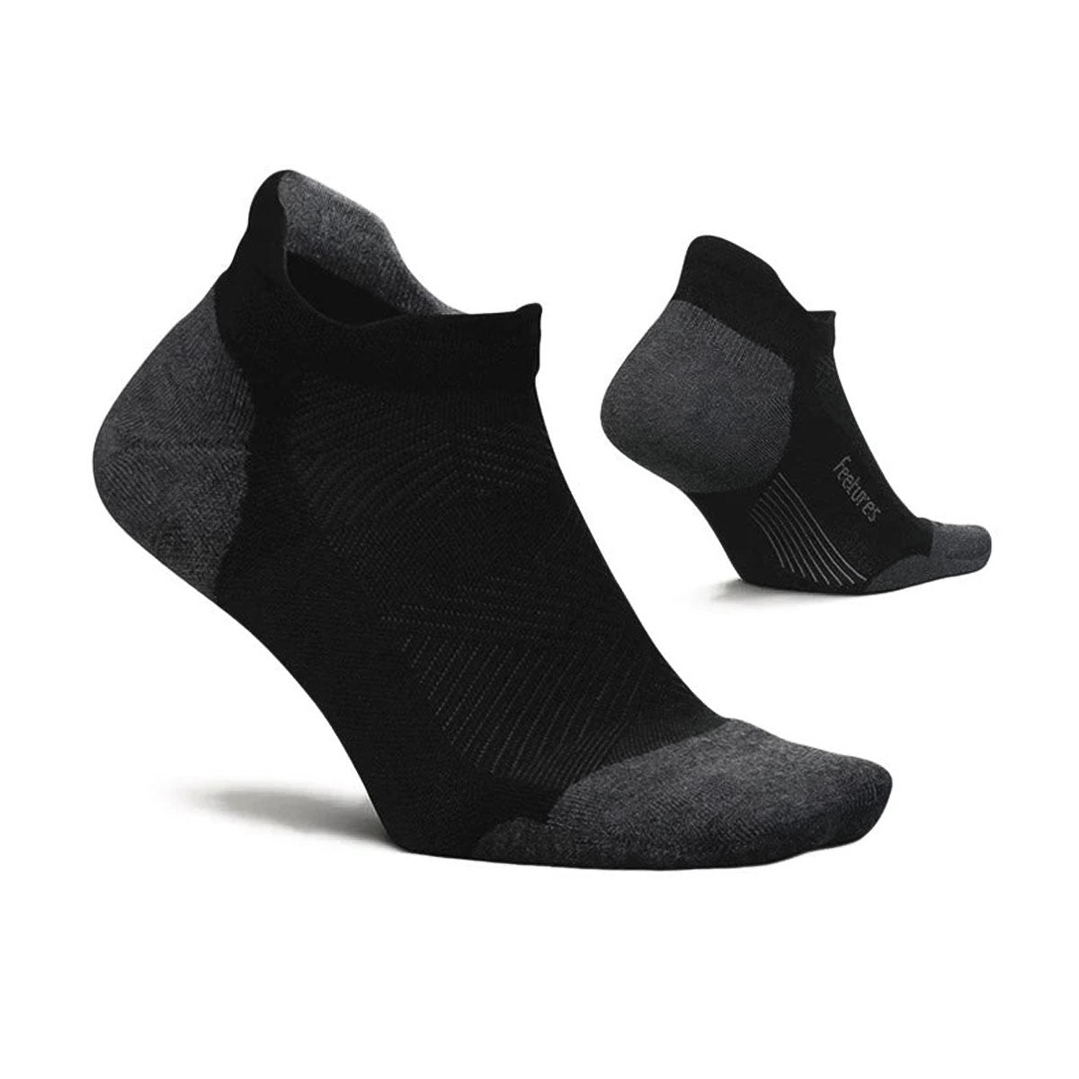 Feetures - ELITE MAX CUSHION NO SHOW TAB Black_MC 【4400050198251】