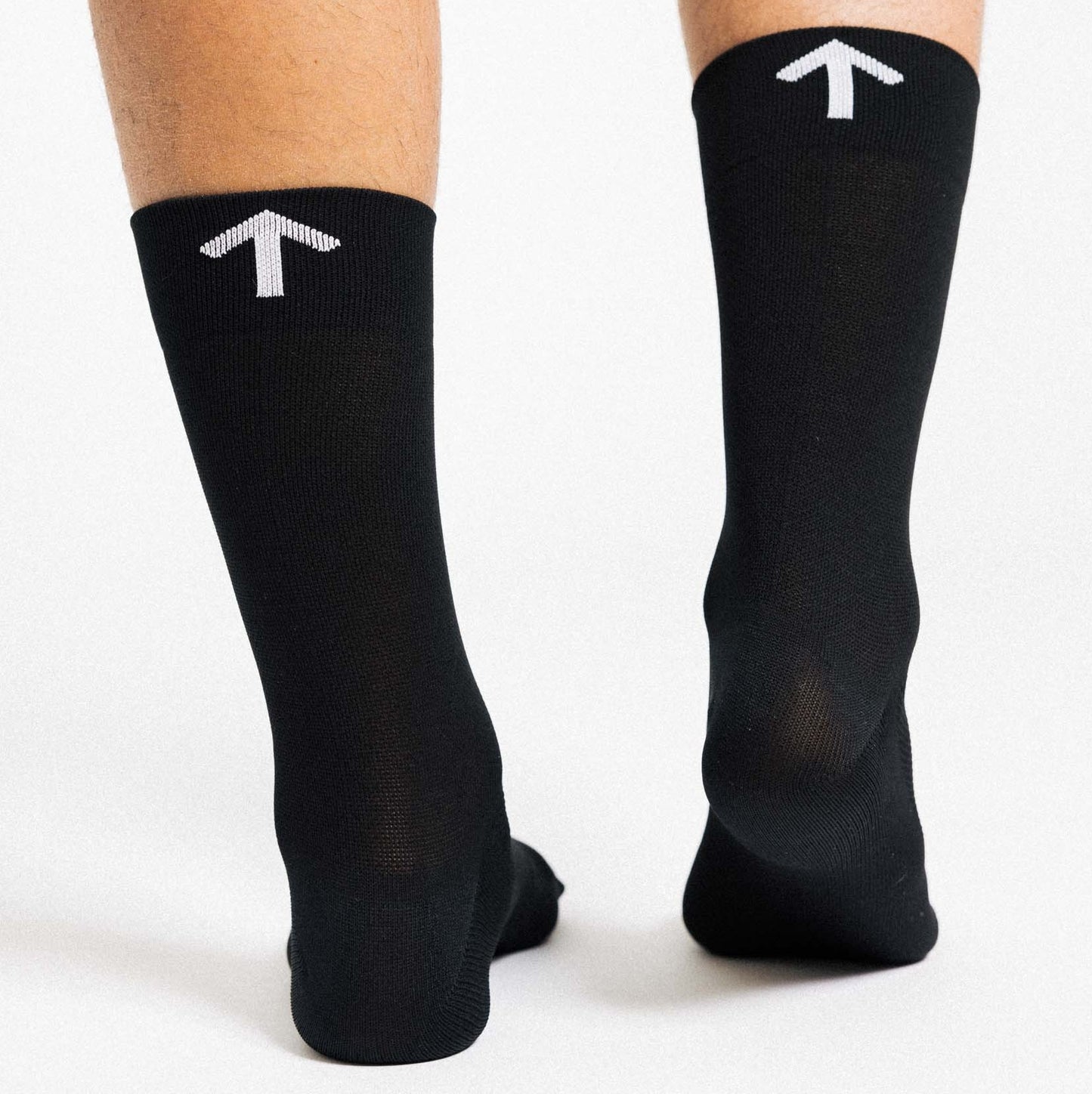 CHANCE Lightweight Sock-Black/White