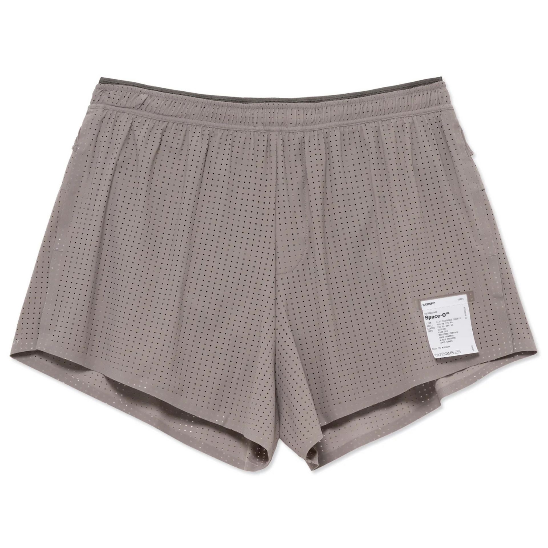 SATISFY - Space-O 2.5 Distance Shorts Taupe 【12001-TA