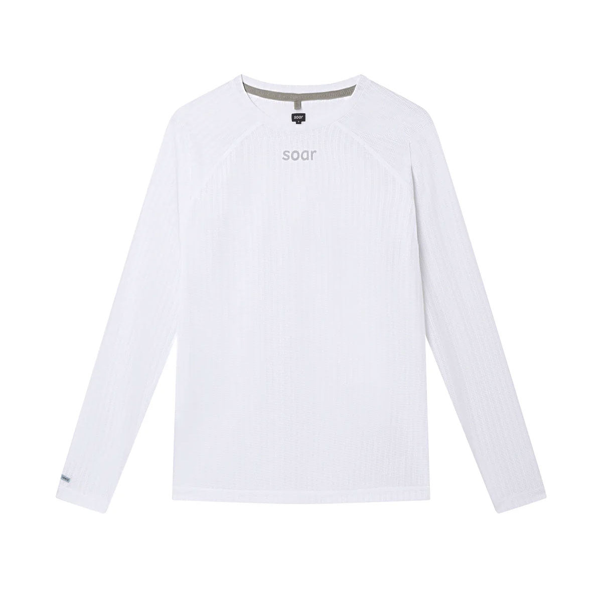 SOAR - Women’s Race Base Layer White / Black / Grey Stripe 【AW25-SBL2W-BLK】