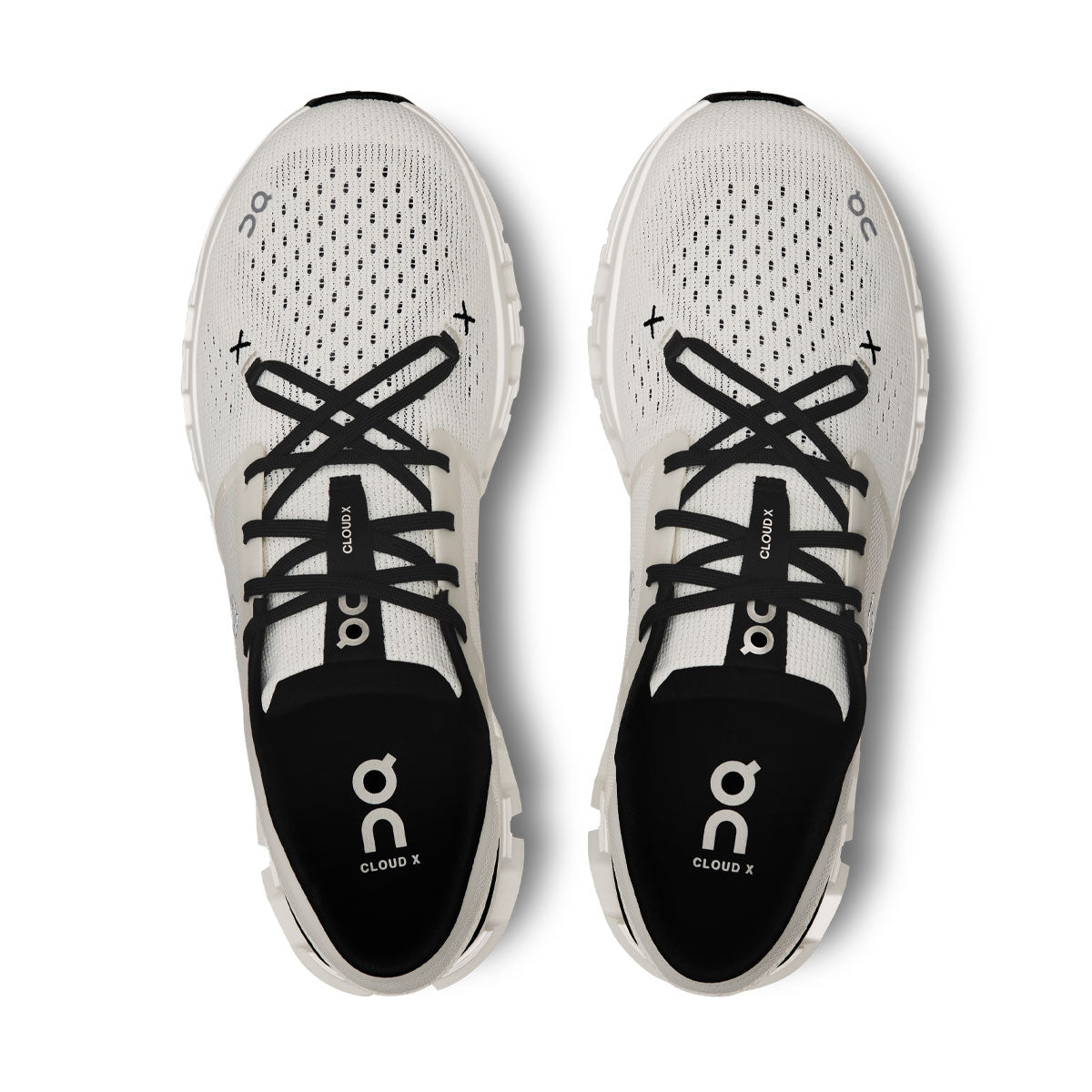 On - MENS Cloud X 4 Ivory | Black-DS 【3ME30040791-DS】