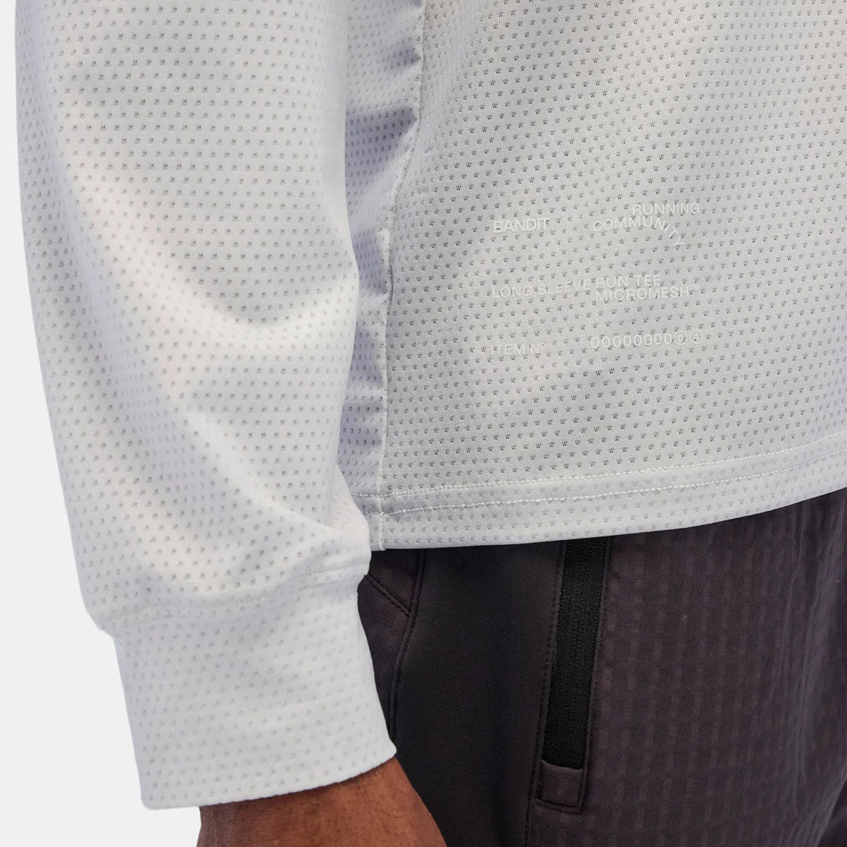 BANDIT - MENS Micromesh Long Sleeve Tee CEMENT MULTI 【MTPTP001WI25CM】