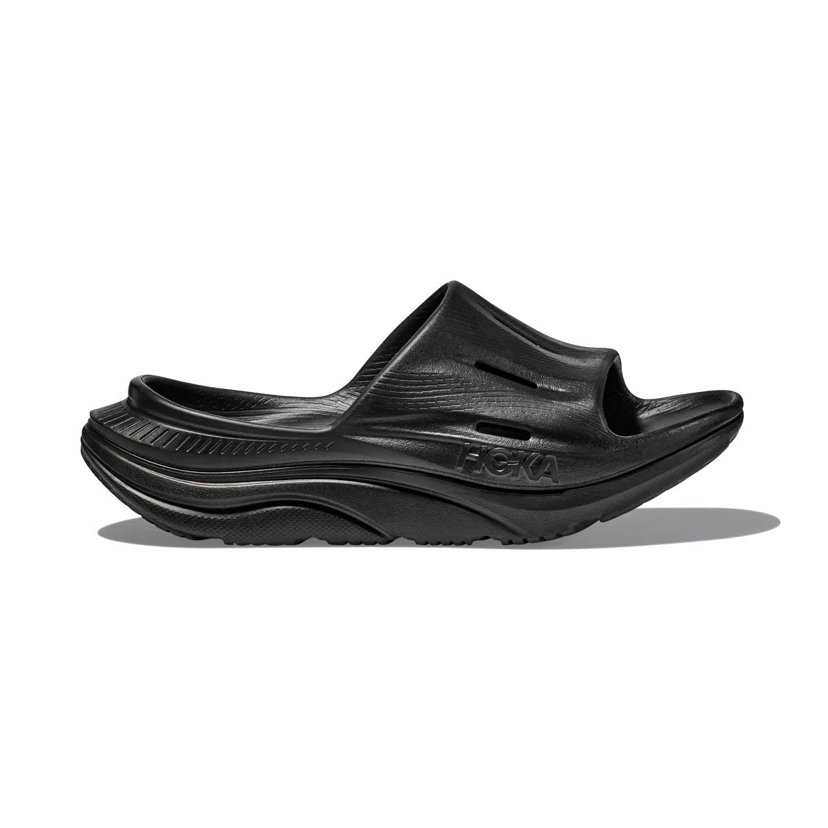 HOKA - U ORA RECOVERY SLIDE 3 BLACK / BLACK 【1135061-BBLC】