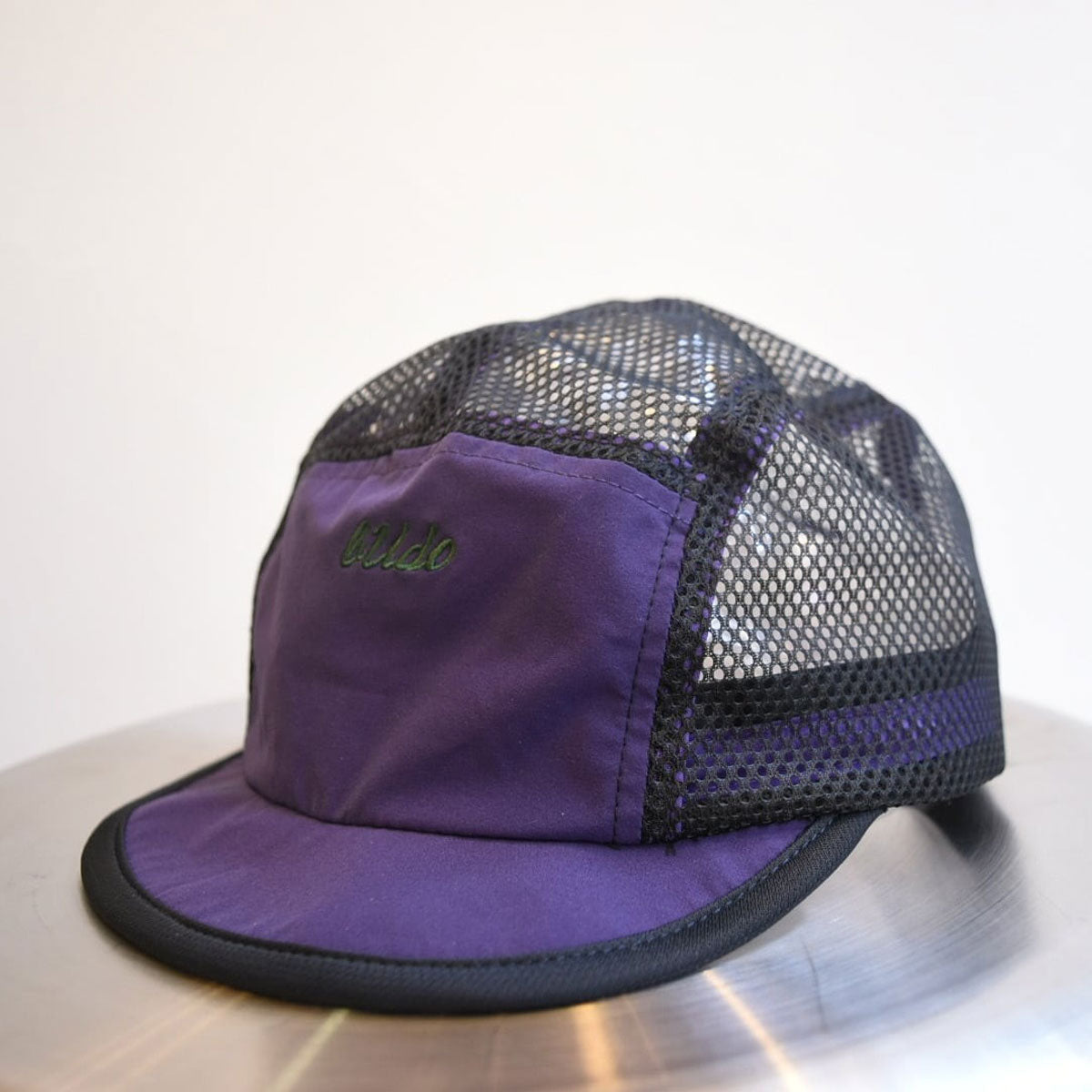 BUDO - short brim Aero cap PURPLE 【b25ca115.2】