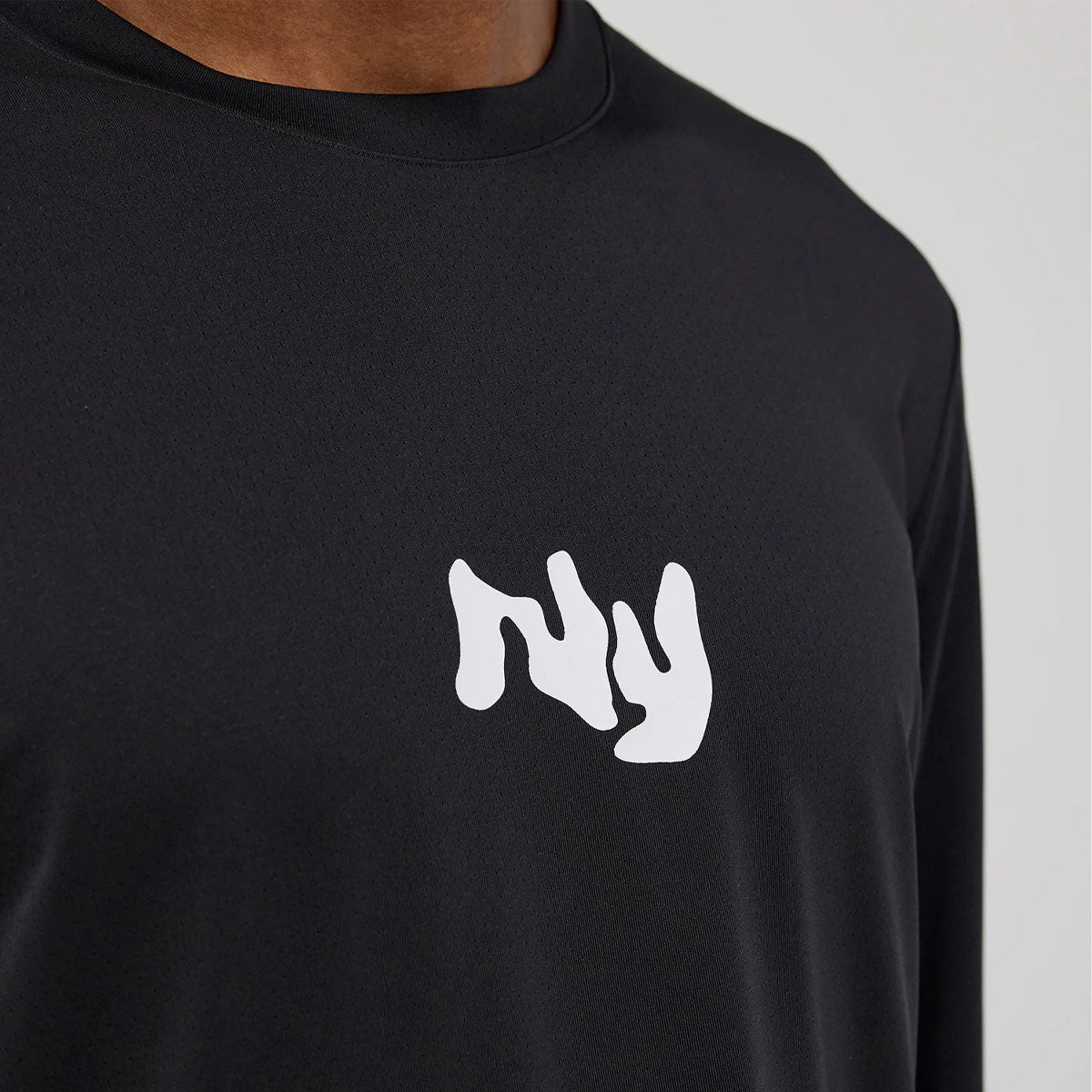 Bandit Running - NanoMesh Abstract Floral Long Sleeve 【UTPLP002FL25BB】