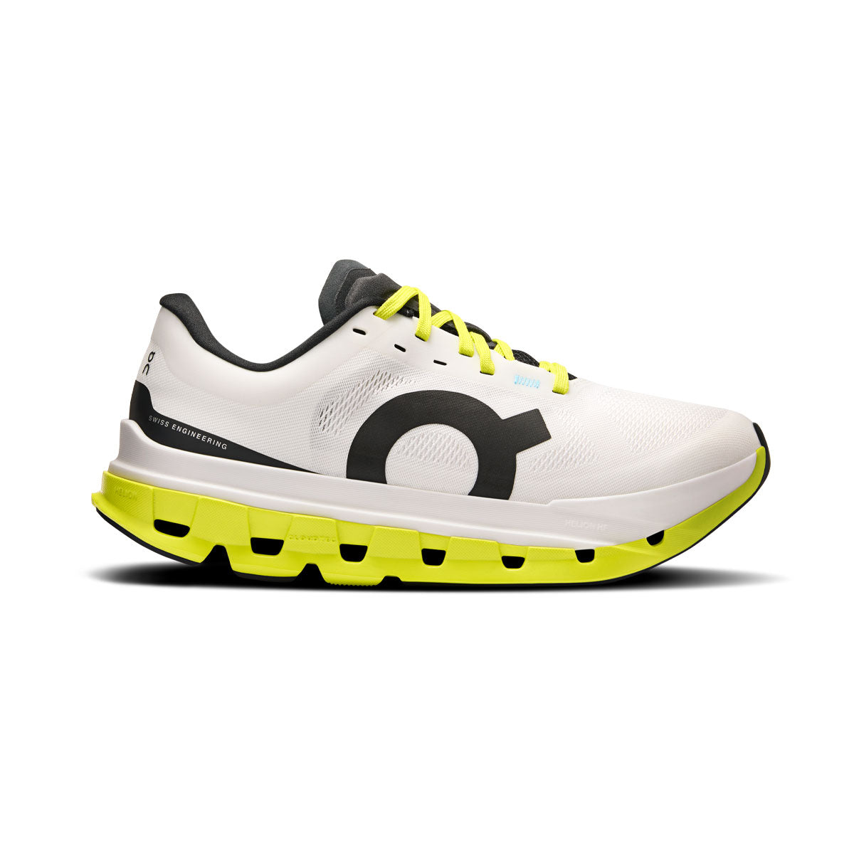 On - Cloudflow 5 White | Lime 【3WF10092929】