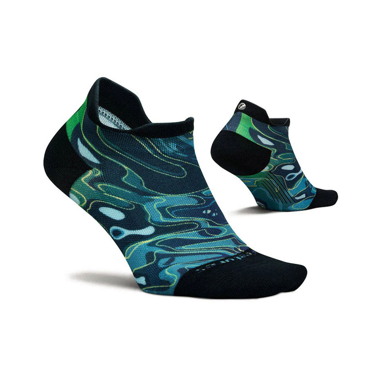 FEETURES - ELITE LIGHT CUSHION NO SHOW TAB Sunrise Lagoon 【4400030195252】