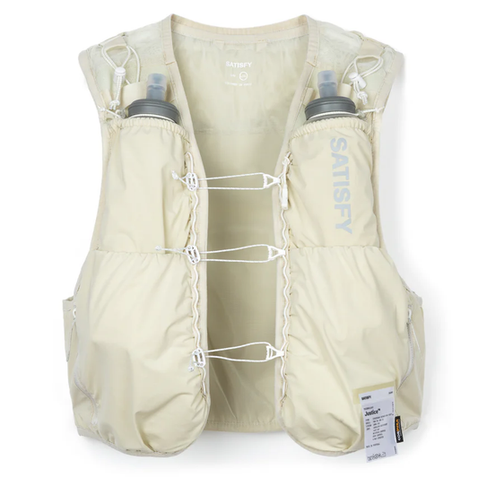 34005-MW-SA SATISFY Justice CorduraHydration Vest 5L OffWhite