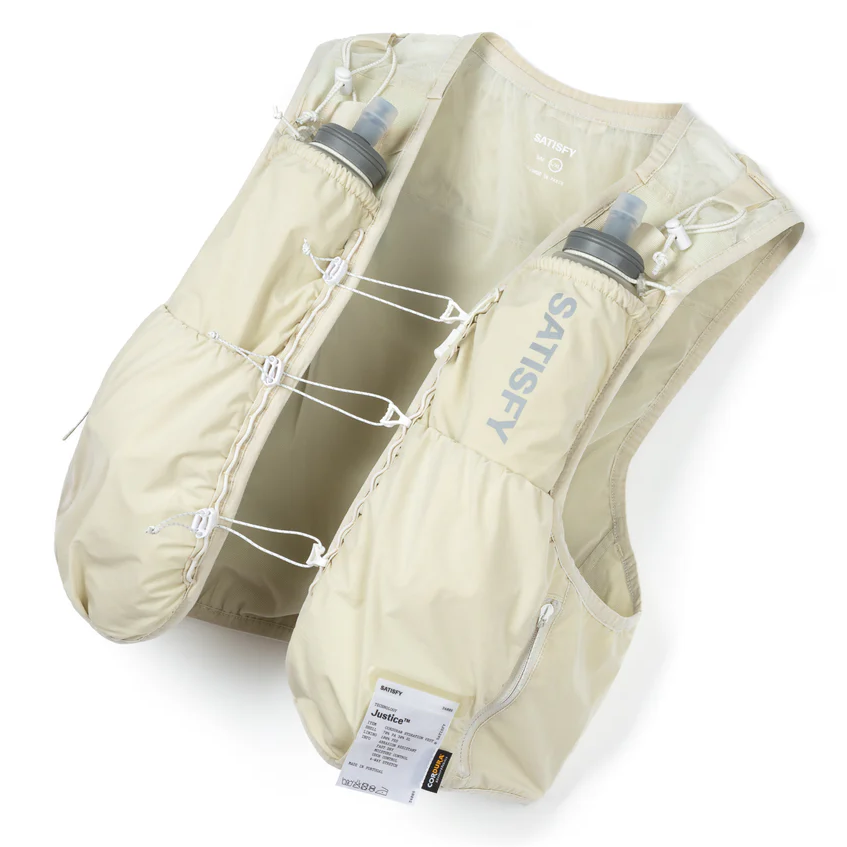 SATISFY - Justice CorduraHydration Vest 5L OffWhite 【34005-MW-SA】