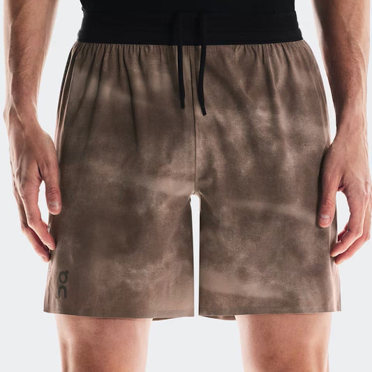 On - 7 Performance Shorts AOP M Cinder【1MF10301933】