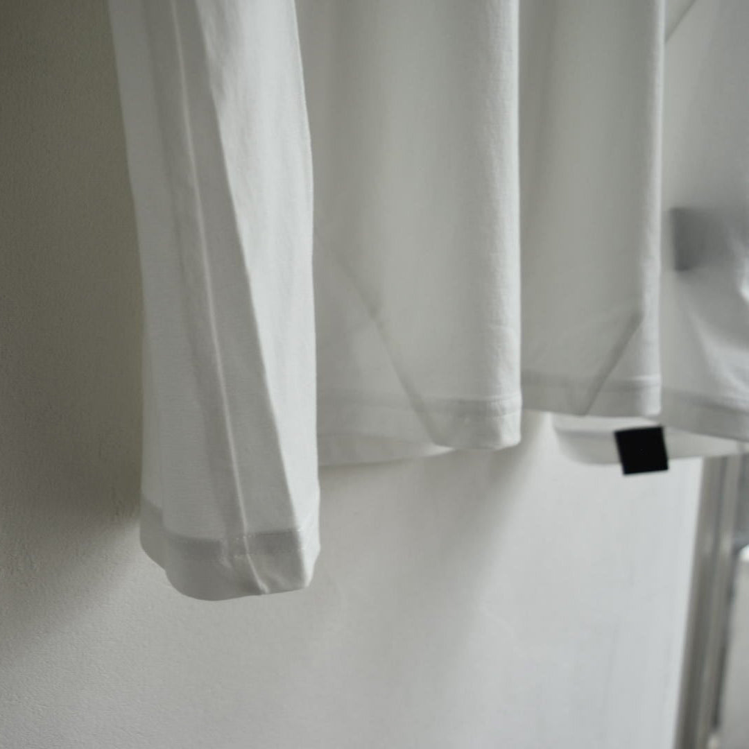 BUDO - WASHI open collar French sleeve ホワイト【b25cb105】