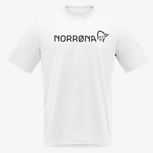 Norrøna - /29 cotton Norrøna viking T-Shirt (M) Pure White【1203422210-309000】