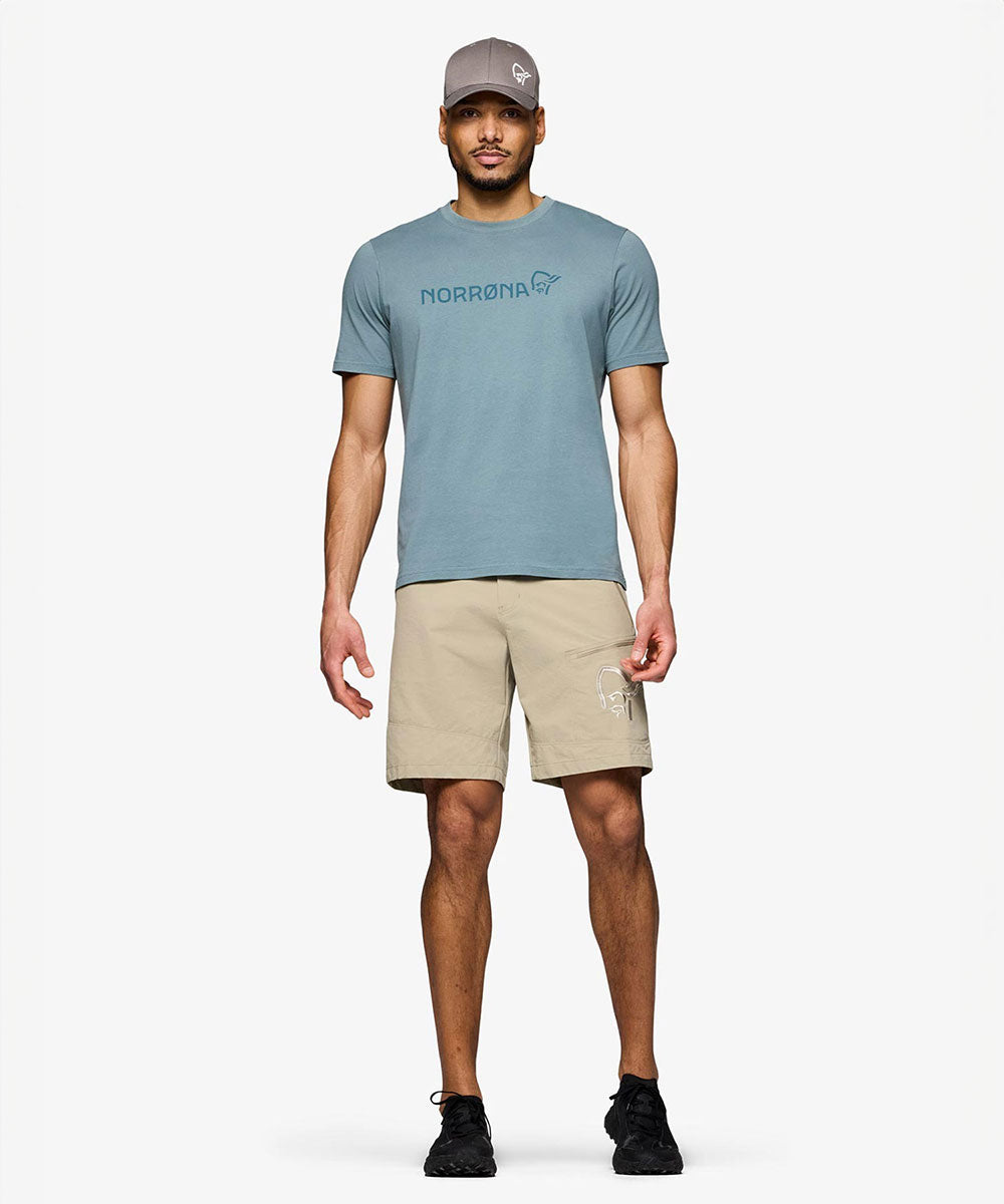 Norrøna - /29 cotton Norrøna viking T-Shirt (M) Trooper【1203422210-308016】