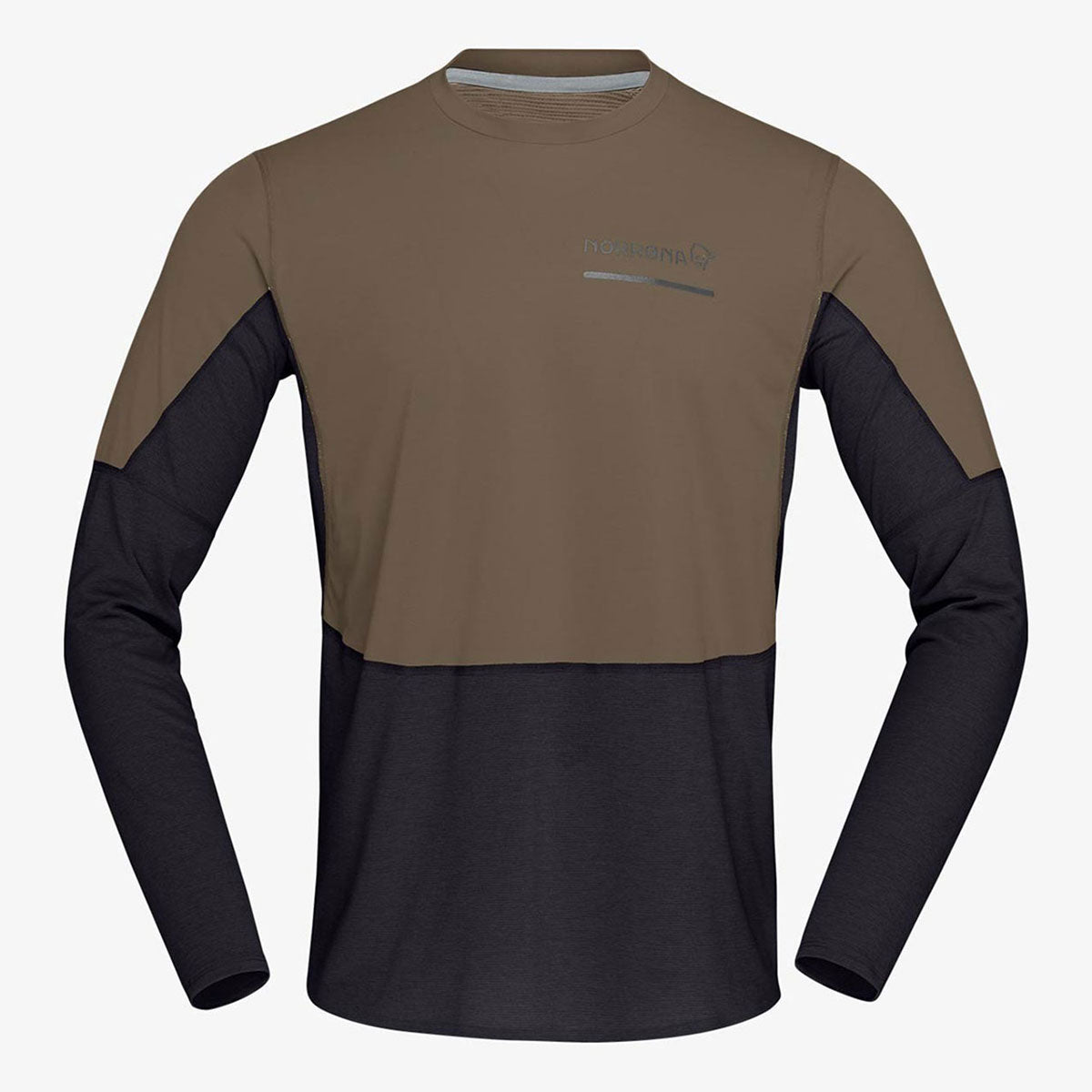Norrøna - senja equaliser lightweight Long sleeve (M) Olive Night【1205820230-303301】
