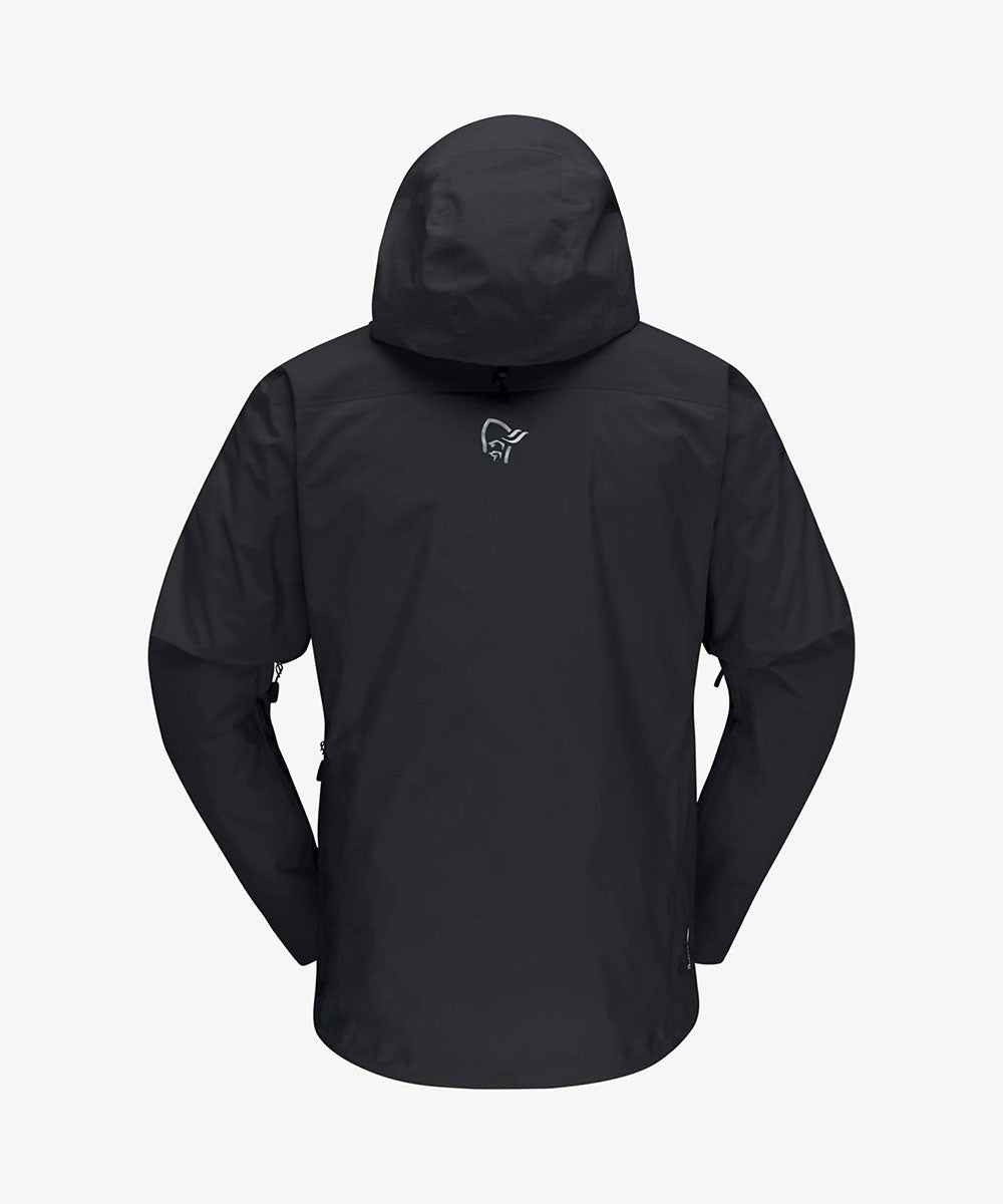 Norrøna - trollveggen Gore-Tex Pro light Jacket (M) Caviar Black【1201604250-307718】