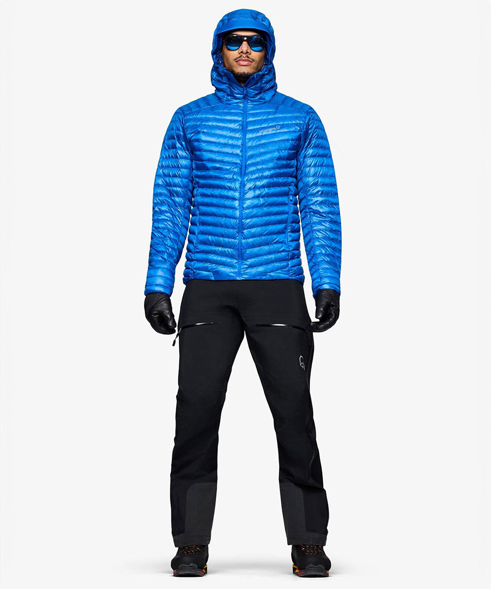 Norrøna - trollveggen superlight down800 Hood (M) Skydiver【1201614240-302336】