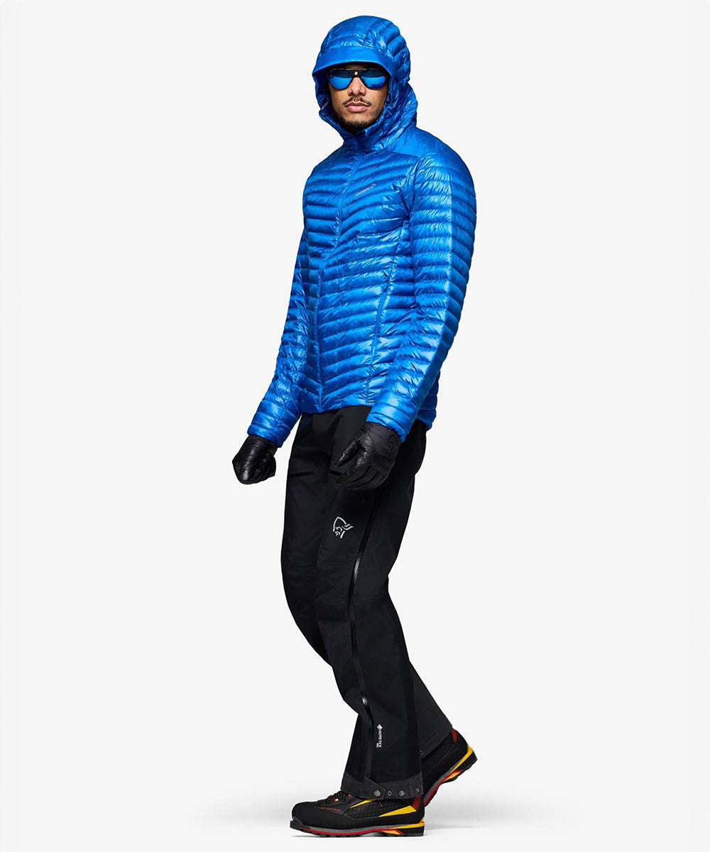 Norrøna - trollveggen superlight down800 Hood (M) Skydiver【1201614240-302336】