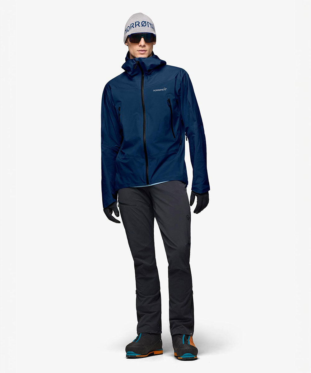 Norrøna - falketind Gore-Tex Jacket (M) Indigo Night【1201834240-302295】